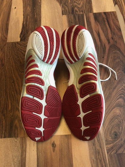 Adidas Game Day Lightning White/Red - Size 15