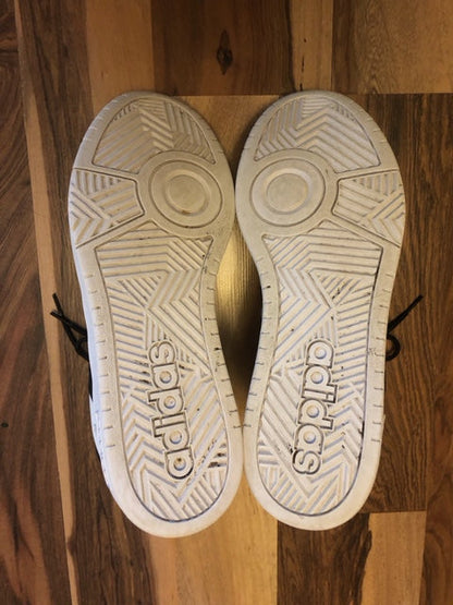 Adidas White/Black - Size 11
