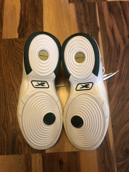 Reebok White/Green - Size 11