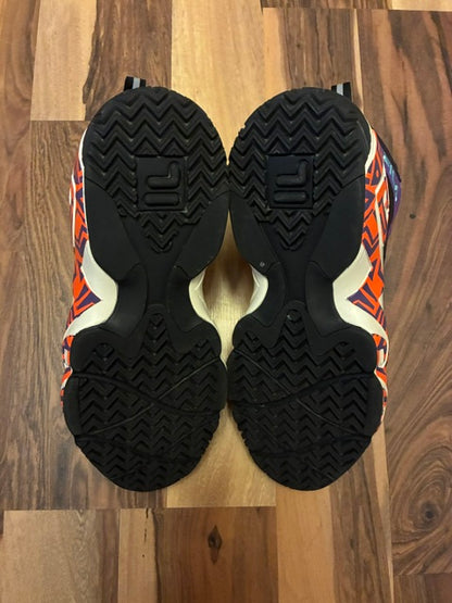 Fila Mashburn Orange White Purple - Size 12