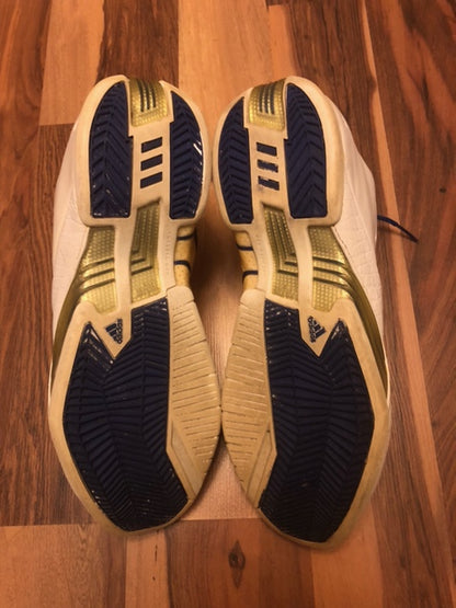 Adidas T Mac White/Yellow/Blue - Size 12