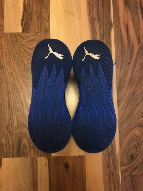 Puma Melo 1 White/Blue - Size 10.5