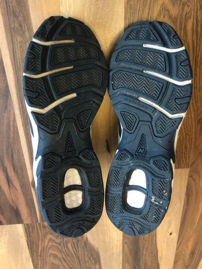 New Balance 581 - White/Black - Size 12