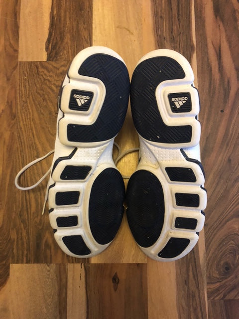 Adidas Pro White/Black - Size 12.5