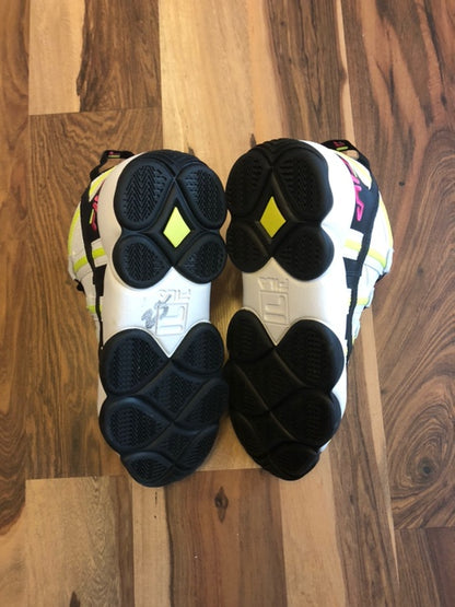 Fila Jerry Stackhouse Spaghetti White/Pink/Yellow - Size 9W