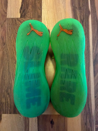 Puma Melo 02 Slime Green Yellow Red - Size 12