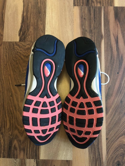 Nike Air Max 97 White/Blue/Red - Size 12
