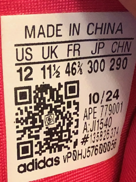 Adidas Damien Lillard Dame Certified 3 Gray/Blac/Red - Size 12