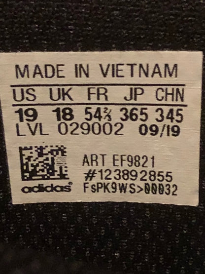 Adidas Pro Black/White - Size 19