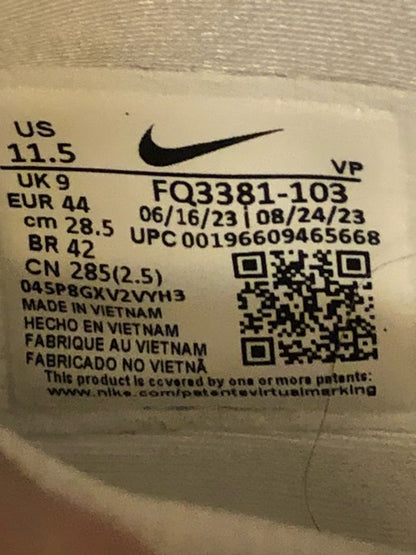 Nike Sabrina 1 White - Size 11.5