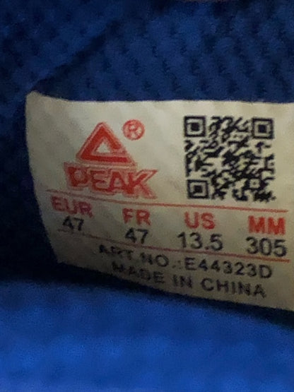 Peak Tony Parker - Blue/Red - Size 13.5