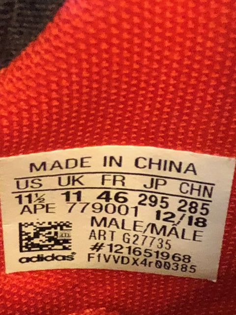 Adidas Marquee Boost Maroon/Black/White - Size 11.5