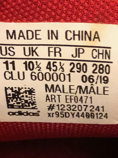 Adidas Pro Bounce Low - Red/White - Size 11