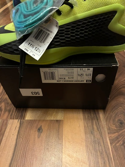Adidas AE-1 Yellow, Green - Size 11.5