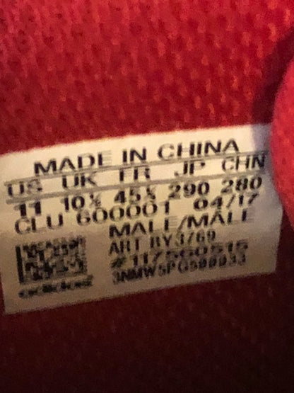 Adidas Crazy Explosive Red/White - Size 11