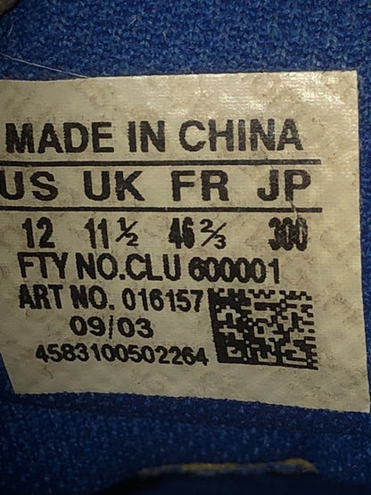 Adidas T Mac White/Yellow/Blue - Size 12