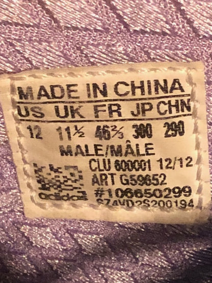 Adidas Derrick Rose Purple/Green - Size 12