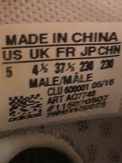 Adidas Crazy Explosive Gray/White - Size 5