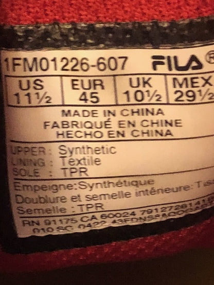 Fila High Tops - Multicolor - Size 11.5