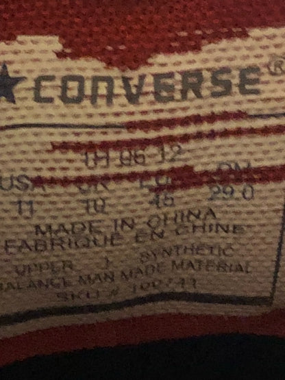 Converse Dwayne Wade - Black/White/Red - Size 11