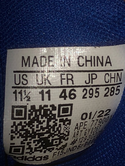 Adidas T Mac White/Yellow/Blue - Size 11.5