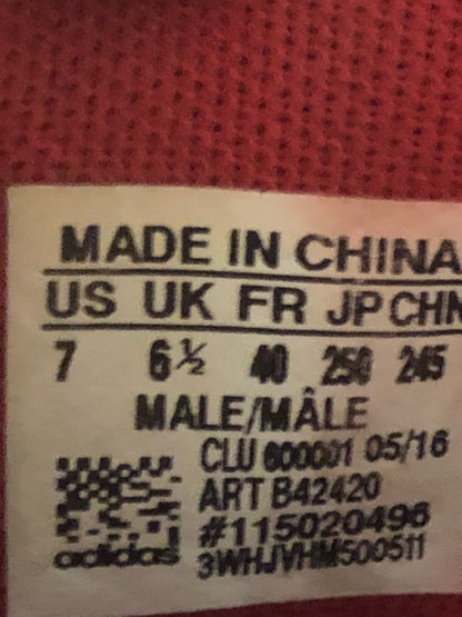 Adidas Crazy Explosive - Red/White - Size 7