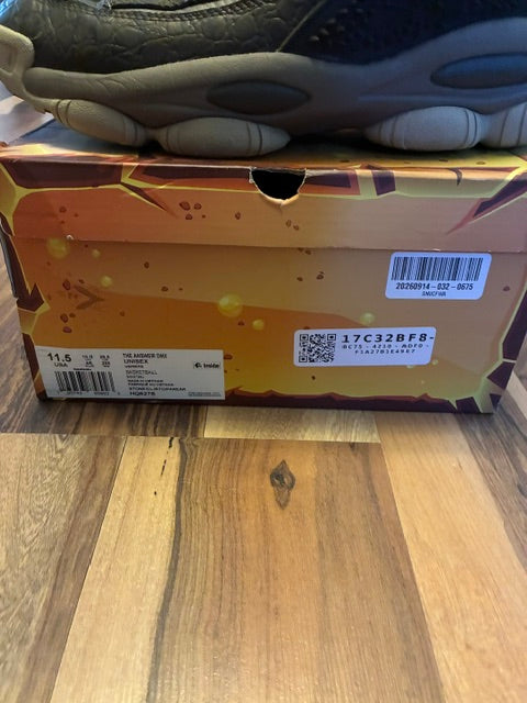 Reebok Iverson Answer Jurassic Park Brownish Green - Size 11.5