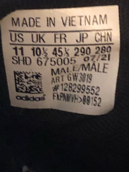 Adidas White/Black - Size 11