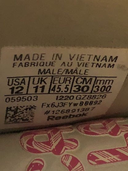 Reebok Allen Iverson "Question Candyland" White/Pink/Green - Size 12