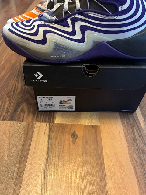 Converse All Star BB Shift Purple Orange White - Size 10
