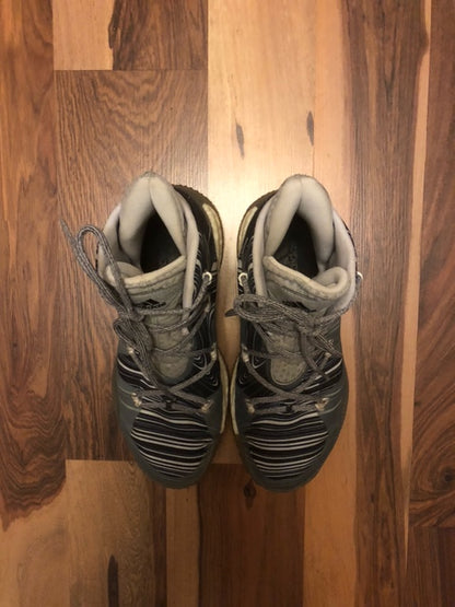 Adidas Crazy Explosive Gray/White/Black - Size 7.5