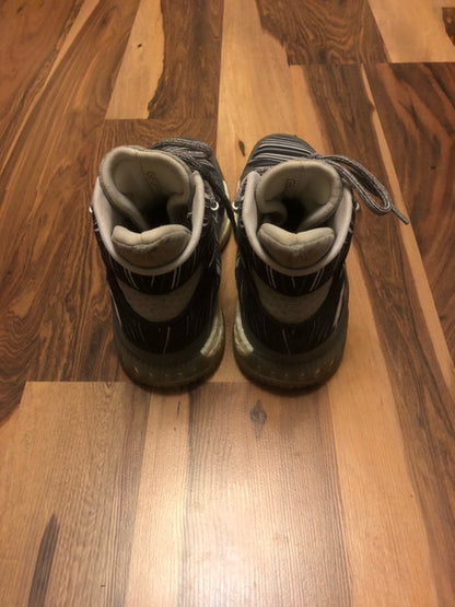 Adidas Crazy Explosive Gray/White/Black - Size 7.5